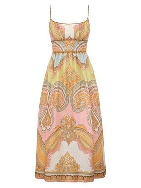 zimmermann postcard flounce midi dress Zimmermann | Dresses | Zimmermann Postcard Flounce Midi Dress